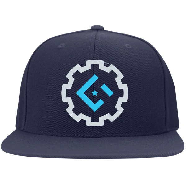 Gaddis Gaming Roundel Yupoong Flat Bill Twill Flexfit Cap - Gaddis Gaming