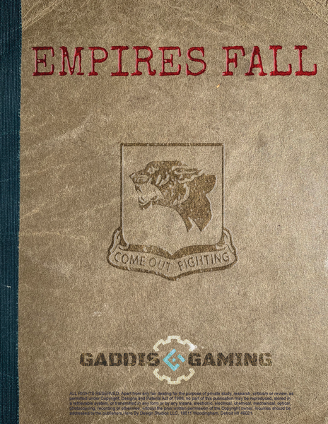 EMPIRES FALL Rules - Gaddis Gaming