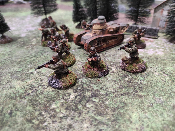 28mm WWII Miniatures - French - Gaddis Gaming