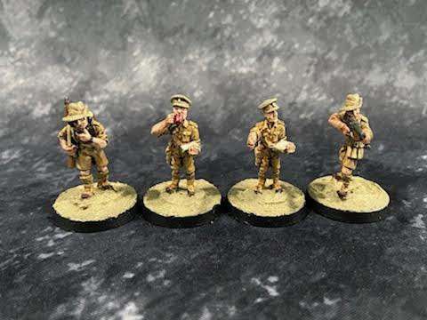 28mm WWII Miniatures - British Commonwealth - Gaddis Gaming