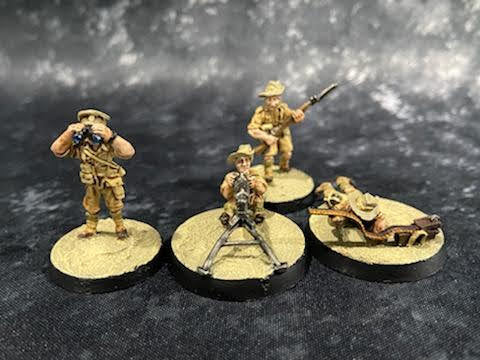 28mm WWII Miniatures - British Commonwealth - Gaddis Gaming