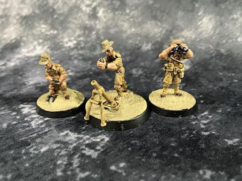 28mm WWII Miniatures - British Commonwealth - Gaddis Gaming