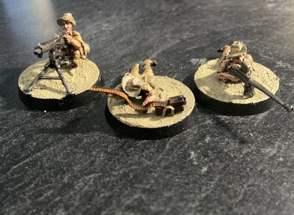 28mm WWII Miniatures - British Commonwealth - Gaddis Gaming