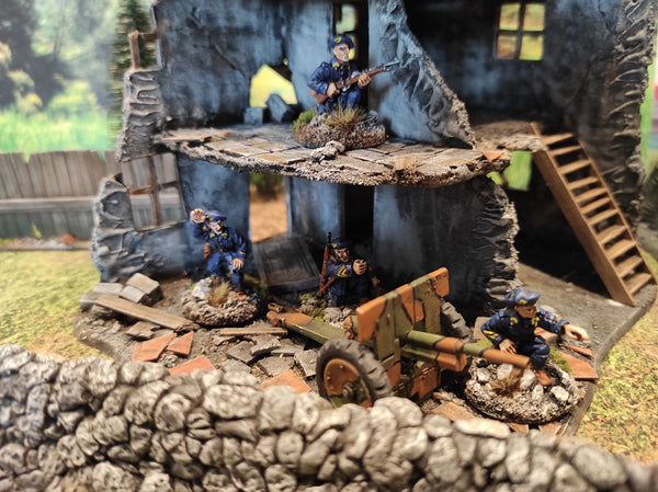 28mm WWII Miniatures - French - Gaddis Gaming