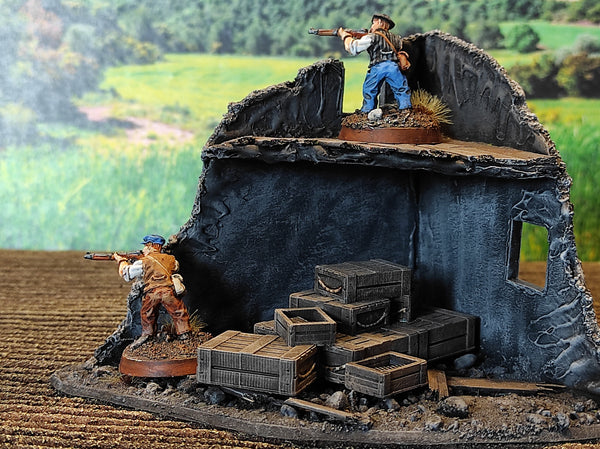 28mm WWII Miniatures - Partisans - Gaddis Gaming