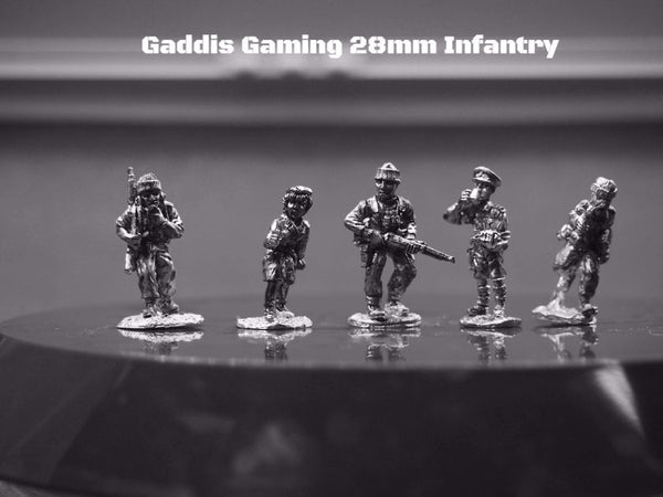 28mm WWII Miniatures - Partisans - Gaddis Gaming