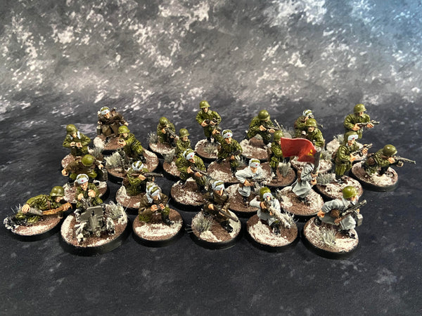 28mm WWII Miniatures - Soviets - Gaddis Gaming