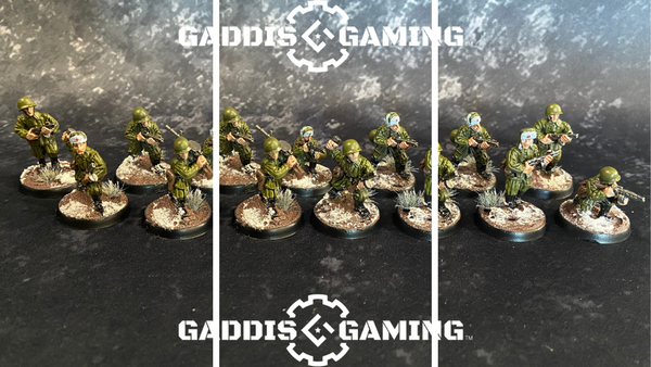 28mm WWII Miniatures - Soviets - Gaddis Gaming