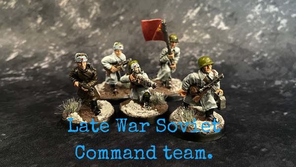 28mm WWII Miniatures - Soviets - Gaddis Gaming