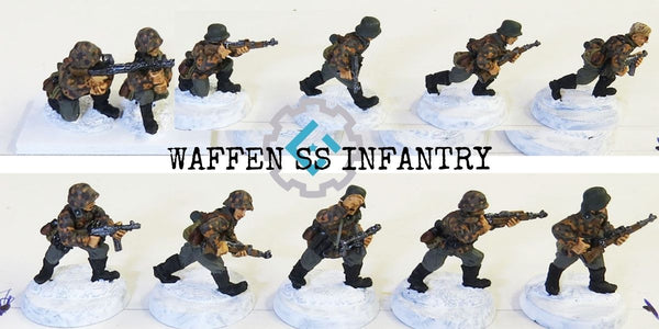 28mm WWII Miniatures - Germans - Gaddis Gaming