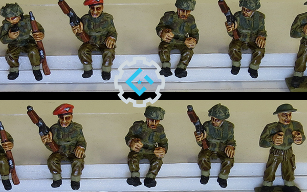 28mm WWII Miniatures - British - Gaddis Gaming