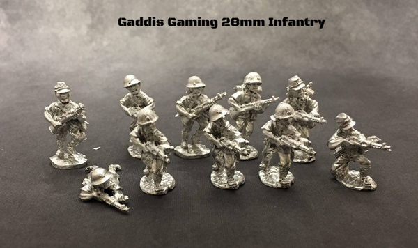 28mm WWII Miniatures - Japanese - Gaddis Gaming