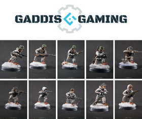 28mm WWII Miniatures - Finns - Gaddis Gaming