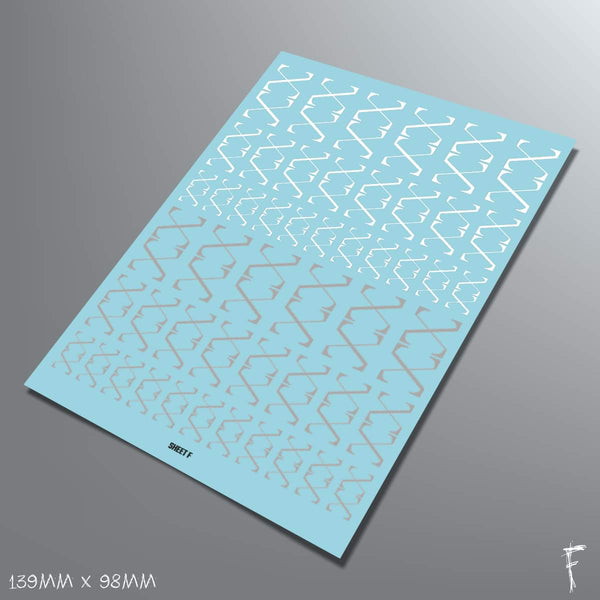 Alpha Omega decal sets