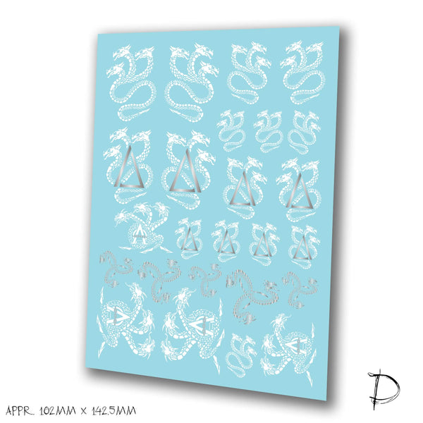 Alpha Omega decal sets